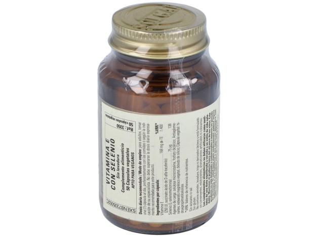 Vitamina E Con Selenio Sin Levadura 50 Cápsulas...
