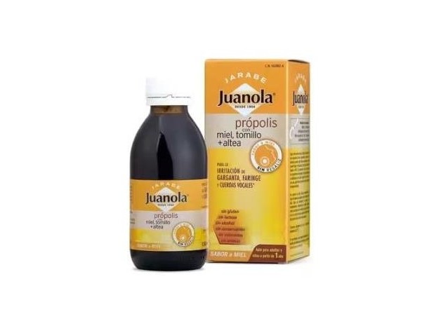 Juanola Propolis Miel Tomillo Altea Jarabe 150Ml.