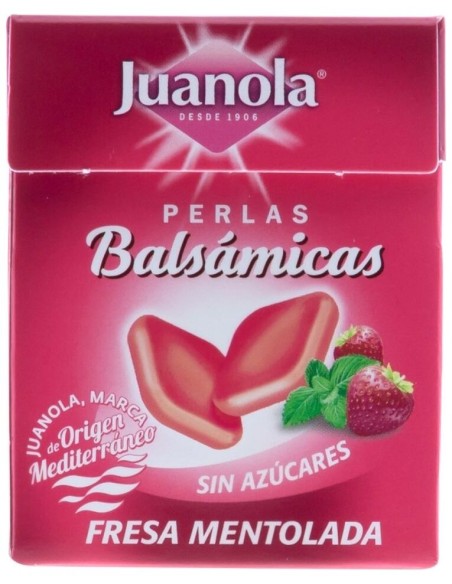 Juanola® Perlas Balsámicas Sabor Fresa 25G
