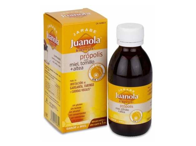Juanola Propolis Miel Tomillo Altea Jarabe 150Ml.