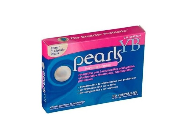 Pearls Yb Cuidado Íntimo, 30 Cápsulas