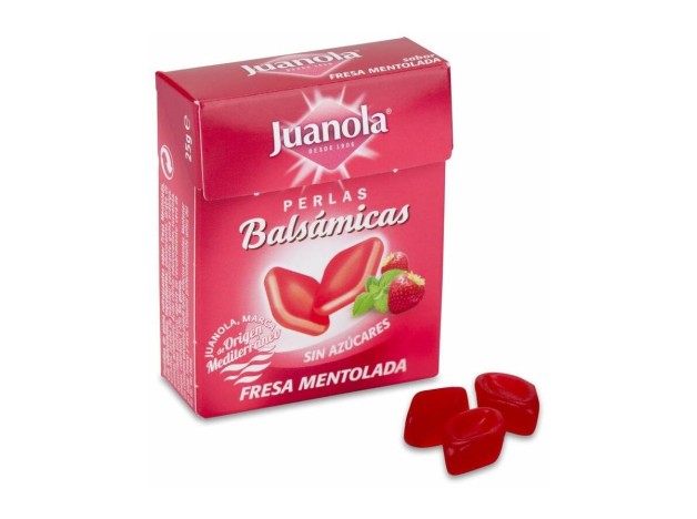 Juanola® Perlas Balsámicas Sabor Fresa 25G