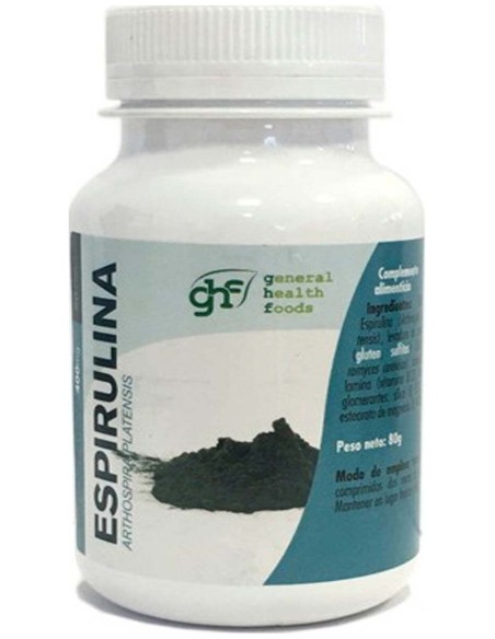 Ghf Espirulina 200 Comprimidos De 400 Mg