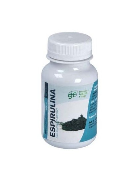 Ghf Espirulina 200 Comprimidos De 400 Mg