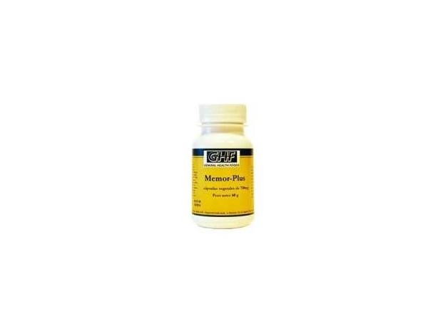 Ghf Memor-Plus 750Mg 60Cáps