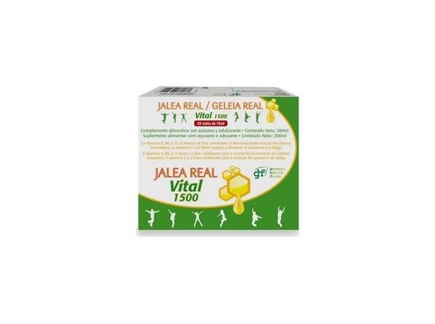 Ghf Jalea Real Vital 1500 20 Ampollas X 10Ml