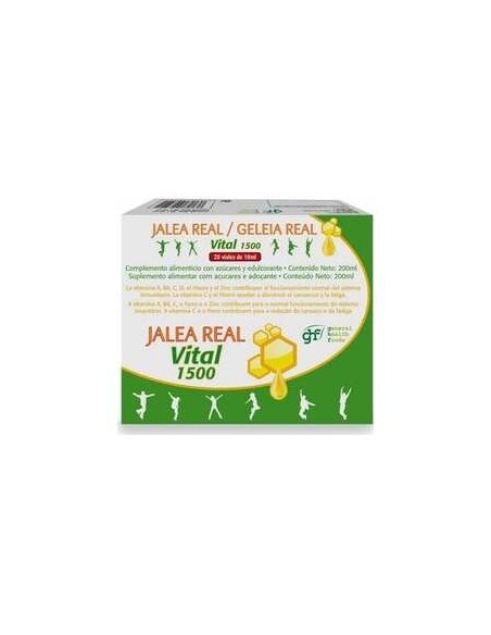 Ghf Jalea Real Vital 1500 20 Ampollas X 10Ml
