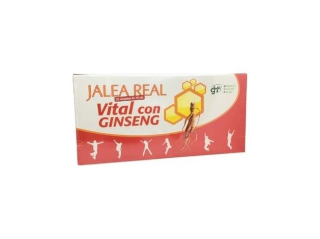Ghf Jalea Real Vital Con Ginseng 20 Ampollas