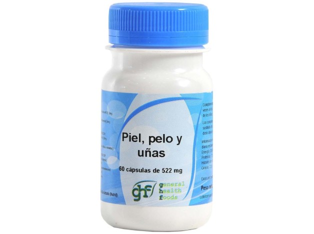 Ghf Piel Pelo Y Uñas 60Cáps De 522Mg
