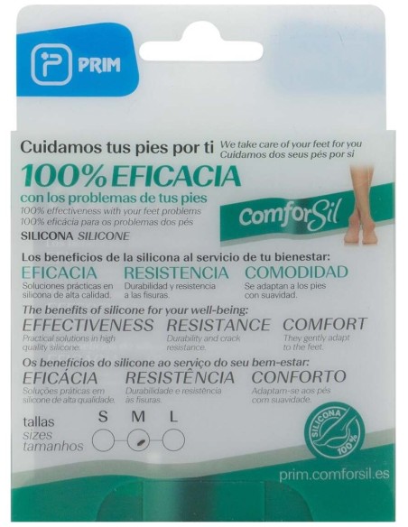 Comforsil Ratoncitos Silicona Anillo Dedos Derecho E Izquierdo T-M 2Uds