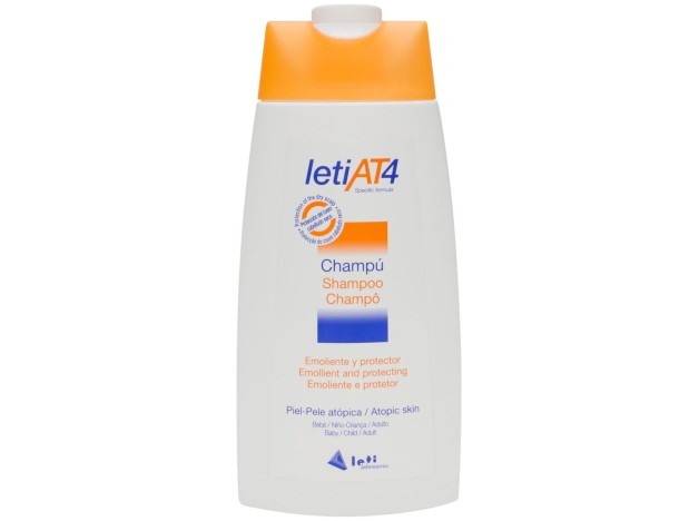Leti At4 Champú Pieles Atópicas, 250 Ml