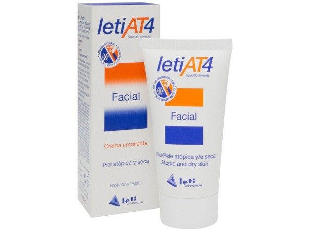 Leti At4 Facial Piel Atópica Y Seca, 50 Ml