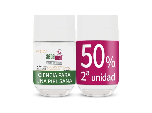 Sebamed Dúo Desodorante Roll-On Bálsamo, 2...