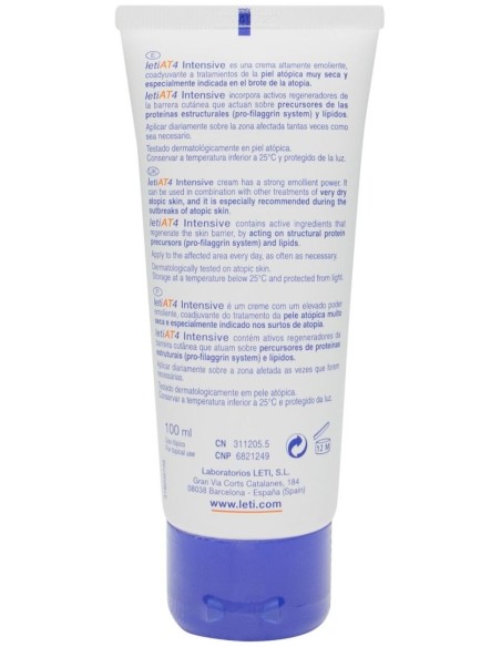 Letiat4 Intensive Atopic Skin 100Ml
