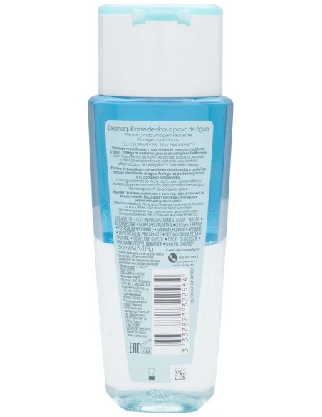 Purete Thermale Desmaquillante Ojos Anticaída Pestañas Waterproof, 100 Ml