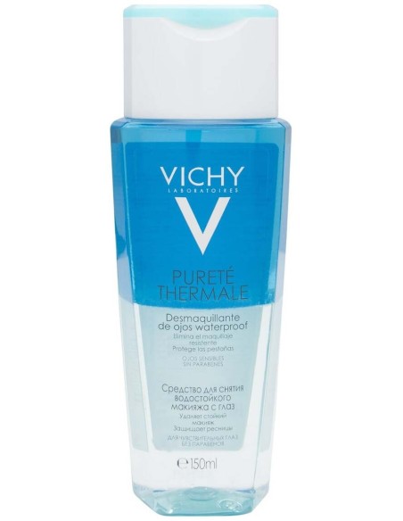 Purete Thermale Desmaquillante Ojos Anticaída Pestañas Waterproof, 100 Ml