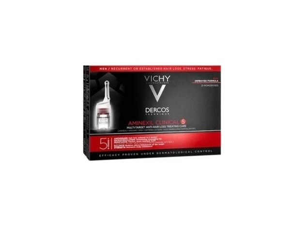 Vichy Dercos Aminexil Clinical 5 Hombre...