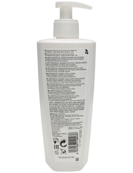 Vichy Dercos Technique Anticaspa Ds Champú Cabello Normal Graso 390Ml