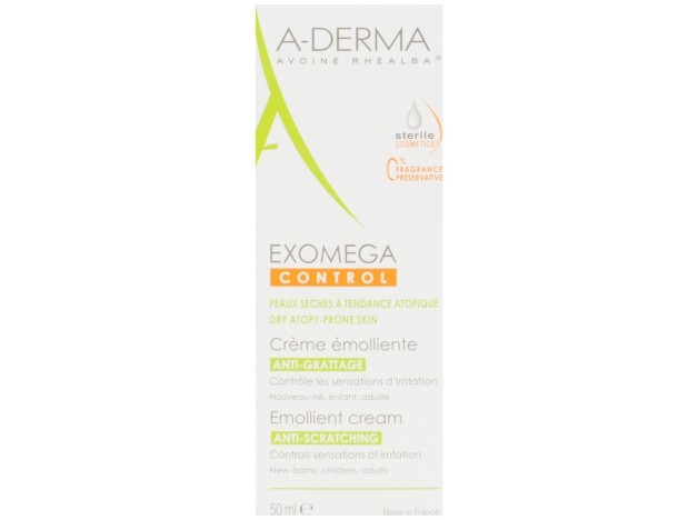 A-Derma Exomega D.E.F.I. Crema Emoliente, 50 Ml