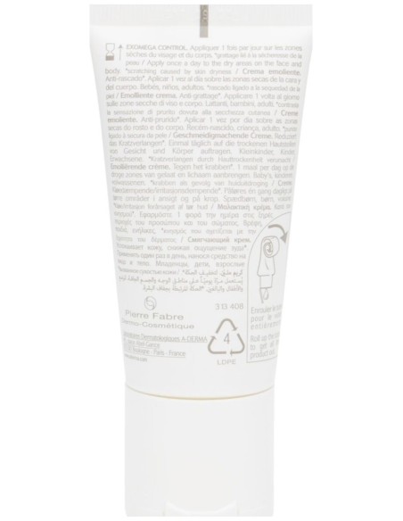 A-Derma Exomega D.E.F.I. Crema Emoliente, 50 Ml