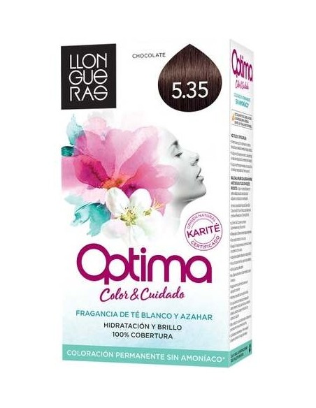 Llongueras Optima Tinte De Cabello N5.35 Passion Chocolate 1Ud