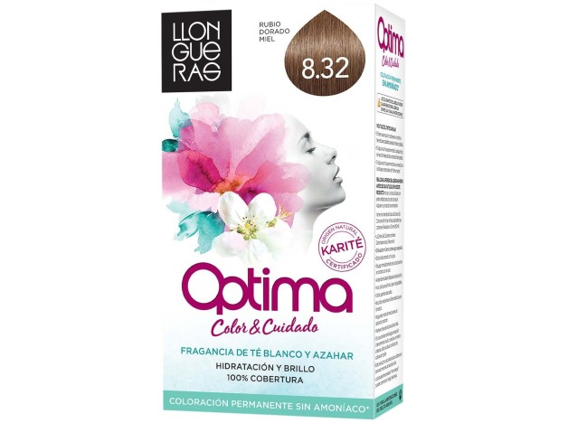 Llongueras Optima Tinte De Cabello N8.32 Rubio...