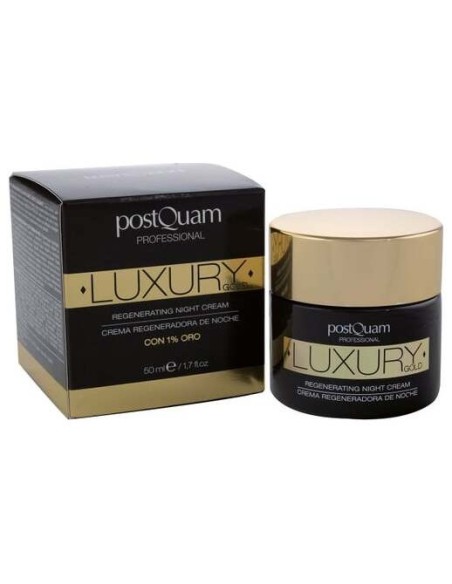 Postquam Luxury Gold Crema Regeneradora De Noche 50Ml