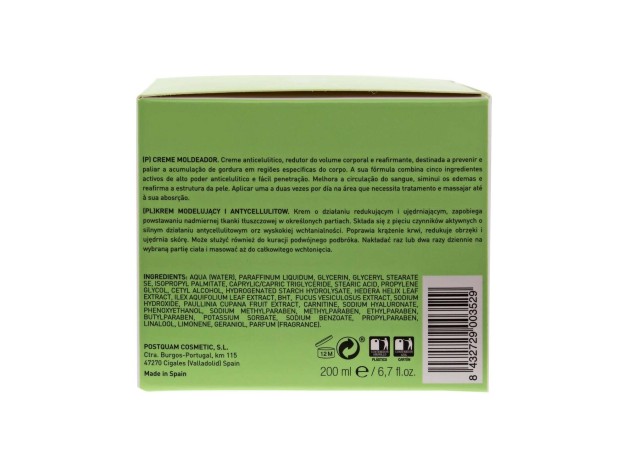 Postquam Crema Moldeadora Corporal 200Ml