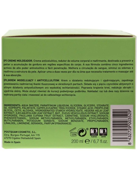 Postquam Crema Moldeadora Corporal 200Ml