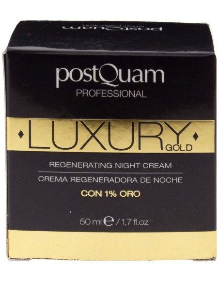 Postquam Luxury Gold Crema Regeneradora De Noche 50Ml