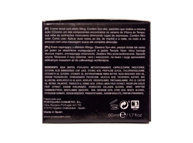 Postquam Renergie Syn-Ake Crema 50Ml