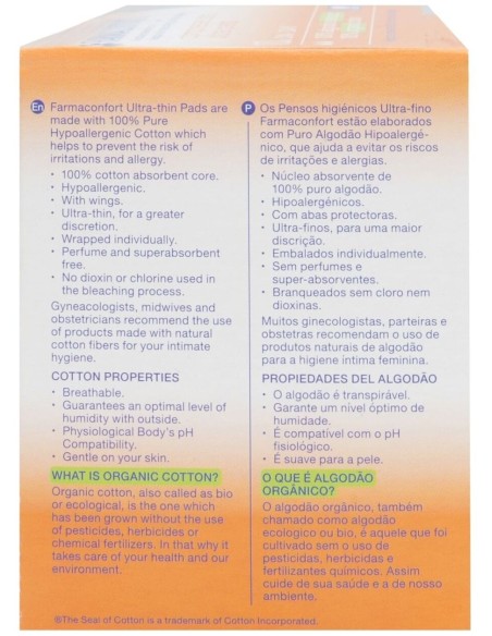 Farmaconfort Compresa Ultra Día Con Alas, 10 Uds