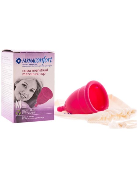 Farmaconfort Copa Menstrual Tamaño Mediano, 1 Ud