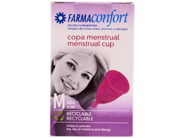 Farmaconfort Copa Menstrual Tamaño Mediano, 1 Ud