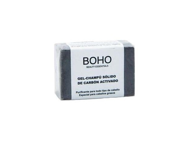 Boho Champu Solido Carbon Activado 60G