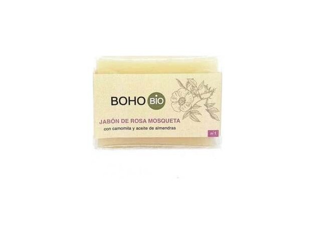Boho Jabon Rosa Mosqueta Camomila Almendras Bio...