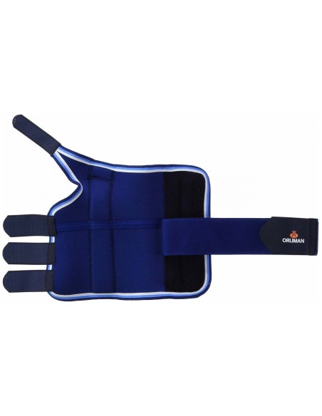 Orliman Muñequera Férula Neopreno 4602 Izquierda Talla 4, 1 Unidad