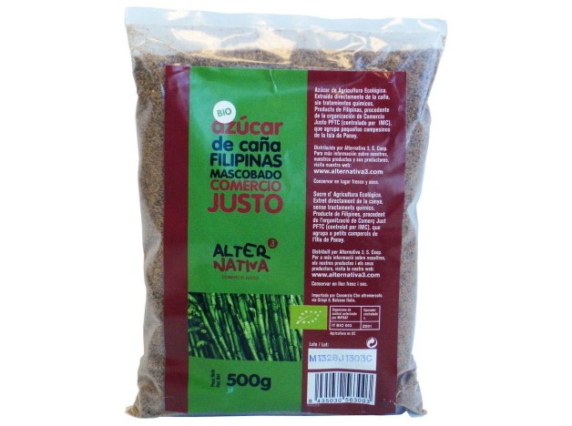 Azucar De Caña Mascabado Filipines 500Gr. Eco
