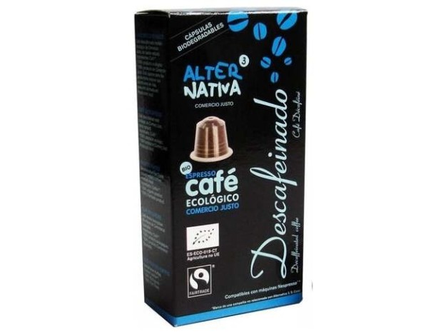 Alternativa3 Capsula Cafe Descafeinado Bio 50G