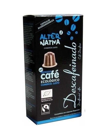Alternativa3 Capsula Cafe Descafeinado Bio 50G