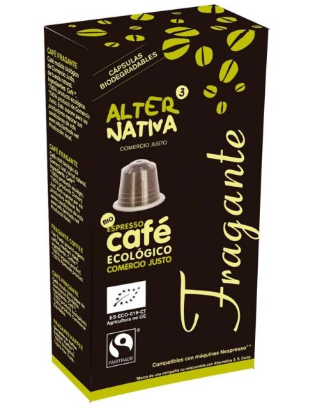 Alternativa3 Cápsulas Ecológicas De Café Fragante Bio 55G