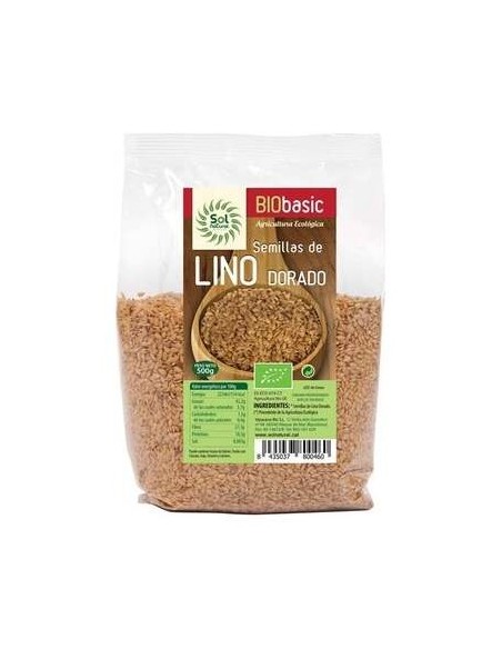 Semillas De Lino Dorado 500Gr. Bio - Solnatural