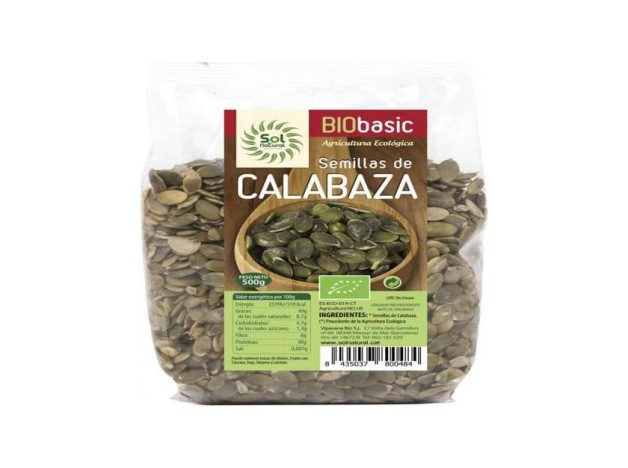 Solnatural Calabaza Semilla Bio 500G