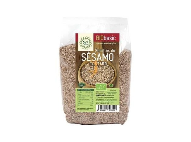Sol Natural Semillas De Sésamo Tostado Bio 500G