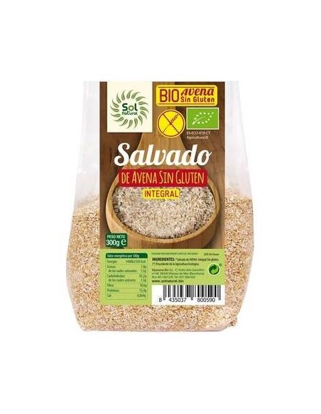 Solnatural Salvado Avena S/G Int Bio 300G