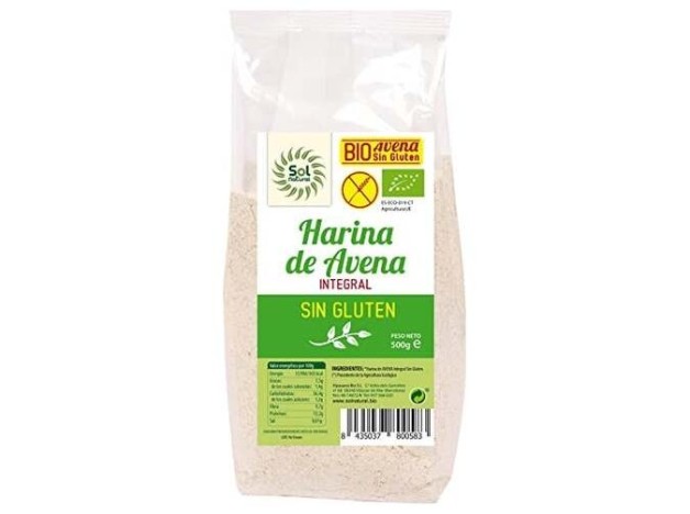 Harina De Avena Integral 500Gr. Bio Sg