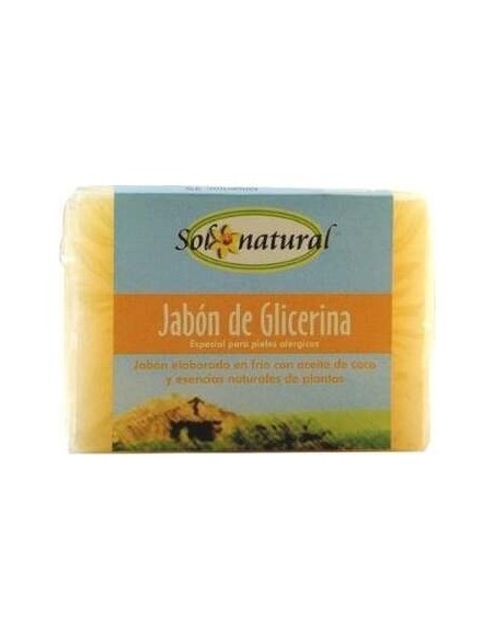 Solnatural Jabon Glicerina Alergias 100G