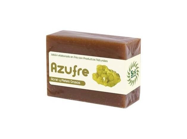 Sol Natural Jabón Natural De Azufre 100G