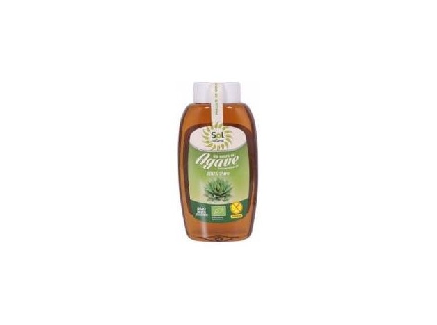 Solnatural Sirope Agave Bio S/G Antigoteo 500Ml