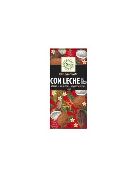 Chocolate Con Leche De Coco Tableta 70Gr. Bio